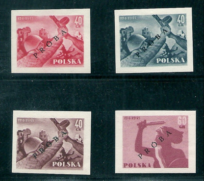 1955 r Fi 757 - 758** Pr&oacute;ba z gwar.