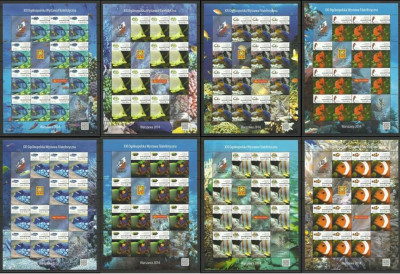 Fi. 4566 - 4573 XXI Og&oacute;lnopolska Wystawa Filatelistyczna