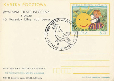 dodruk Cp 845 07 Łęczyca: 45 r. bitwy nad Bzurą