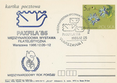 dodruk Cp 857 06 Warszawa: WF Paxfila 86