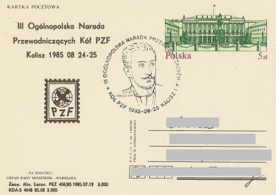 dodruk Cp 859 01 Kalisz: Narada przewodniczących K&oacute;ł