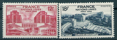 1948 r. Francja Mi 820 - 821**