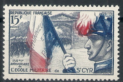 1954 r. Francja Mi 1015**