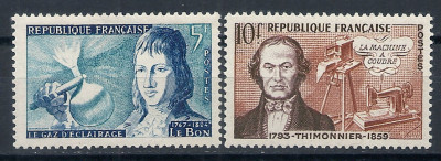 1955 r. Francja Mi 1030 - 1031**