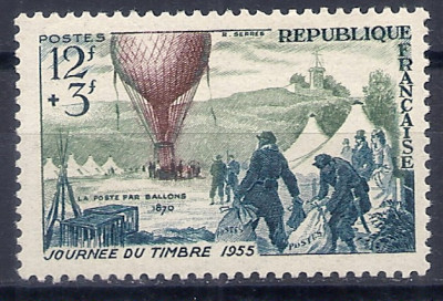 1955 r. Francja Mi 1036**