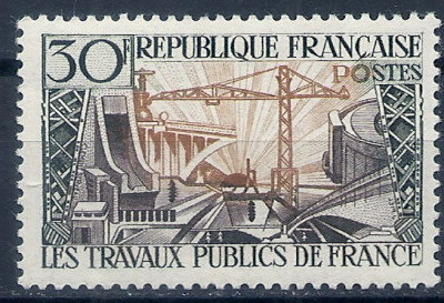 1957 r. Francja Mi 1135**