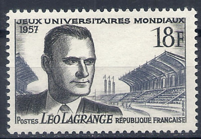 1957 r. Francja Mi 1148**