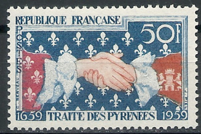 1959 r. Francja Mi 1258**