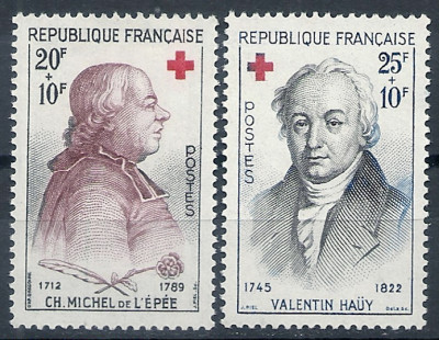 1959 r. Francja Mi 1264 - 1265**