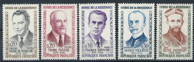 1960 r. Francja Mi 1289 - 1293**