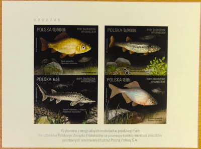 2016 Fi. 4711-14 AB ND ** Ryby zagrożone