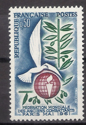 1961 r. Francja Mi 1339**