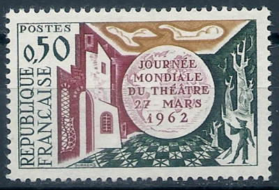 1962 r. Francja Mi 1380**