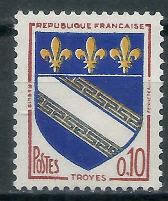 1963 r. Francja Mi 1413**
