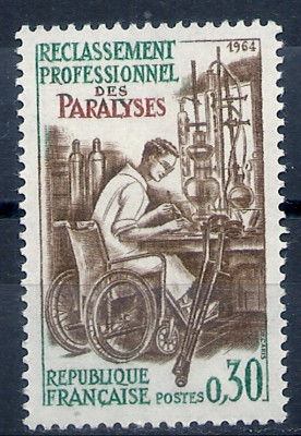 1964 r. Francja Mi 1454**
