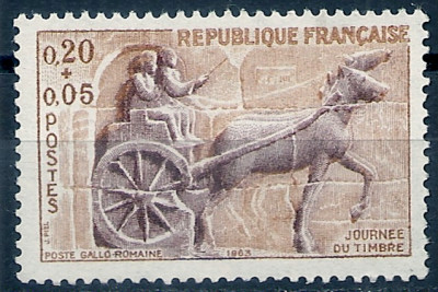 1963 r. Francja Mi 1421**