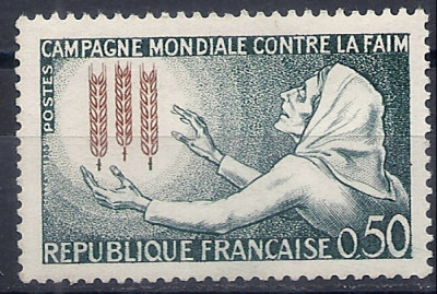 1963 r. Francja Mi 1422**