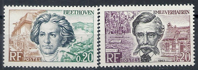 1963 r. Francja Mi 1425 - 1426**