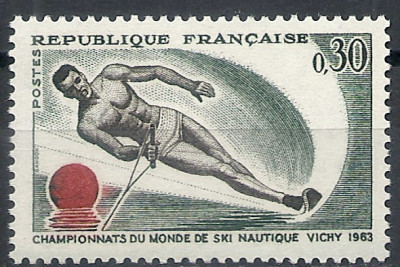 1963 r. Francja Mi 1442**