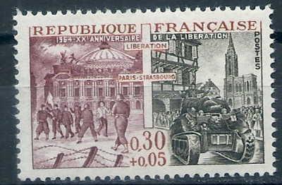 1964 r. Francja Mi 1481**