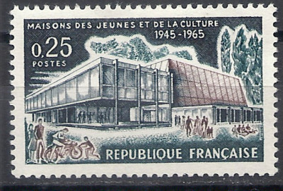 1965 r. Francja Mi 1500**