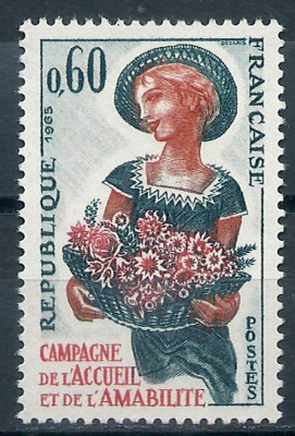1965 r. Francja Mi 1501**