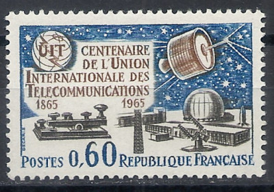 1965 r. Francja Mi 1503**