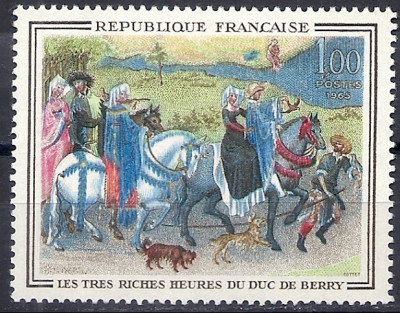 1965 r. Francja Mi 1516**