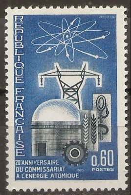 1965 r. Francja Mi 1519**