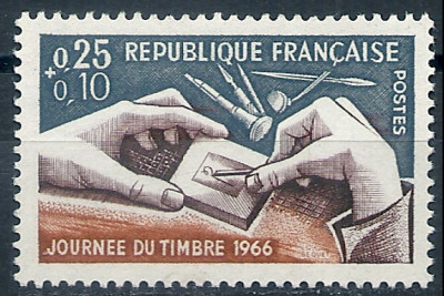 1966 r. Francja Mi 1533**