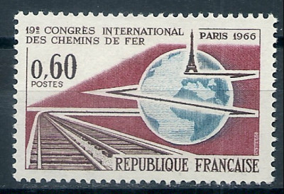1966 r. Francja Mi 1543**