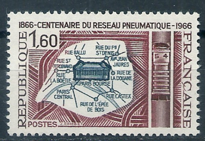 1966 r. Francja Mi 1556**