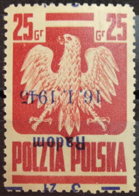 Fi 352  No ** - nadruk odwr&oacute;cony RADOM - gw. Wysocki