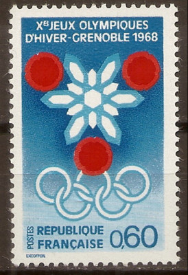 1967 r. Francja Mi 1570**