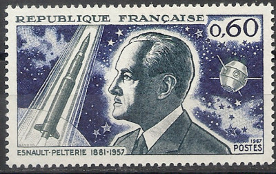 1967 r. Francja Mi 1576**