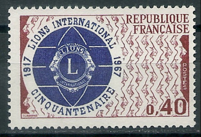 1967 r. Francja Mi 1594**