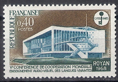 1968 r. Francja Mi 1613**