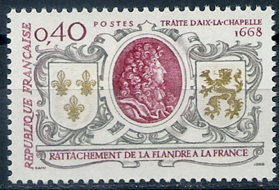 1968 r. Francja Mi 1621**