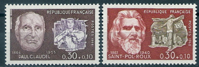 1968 r. Francja Mi 1622 - 1623**