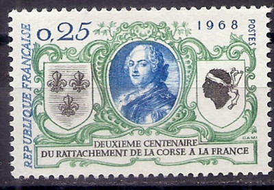 1968 r. Francja Mi 1630**