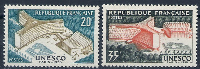 1958 r. Francja Mi 1207 - 1208**