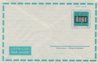 Ck 41 s.VIII.64 - Konkurs F. Chopina