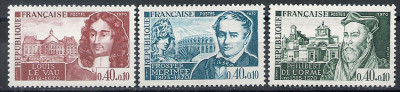 1970 r. Francja Mi 1689 - 1691**