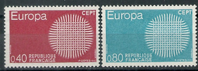 1970 r. Francja Mi 1703 - 1704**