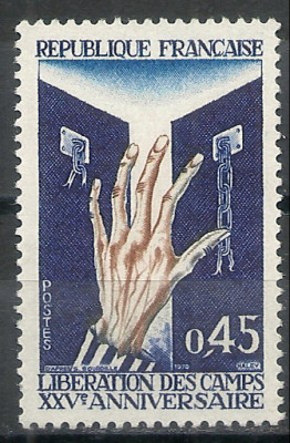 1970 r. Francja Mi 1711**