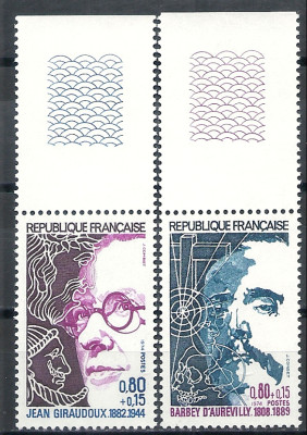 1974 r. Francja Mi 1888 - 1889**