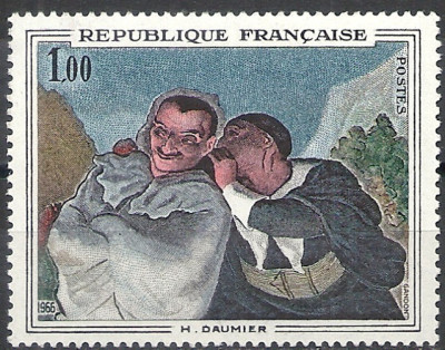 1966 r. Francja Mi 1558**