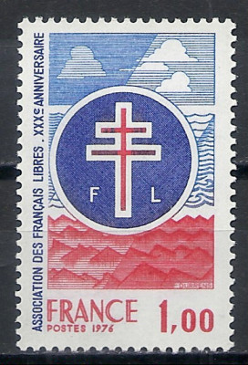 1976 r Francja Mi 1957**