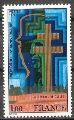 1977 r. Francja Mi  2028**