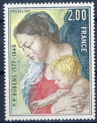 1977 r. Francja Mi  2044**